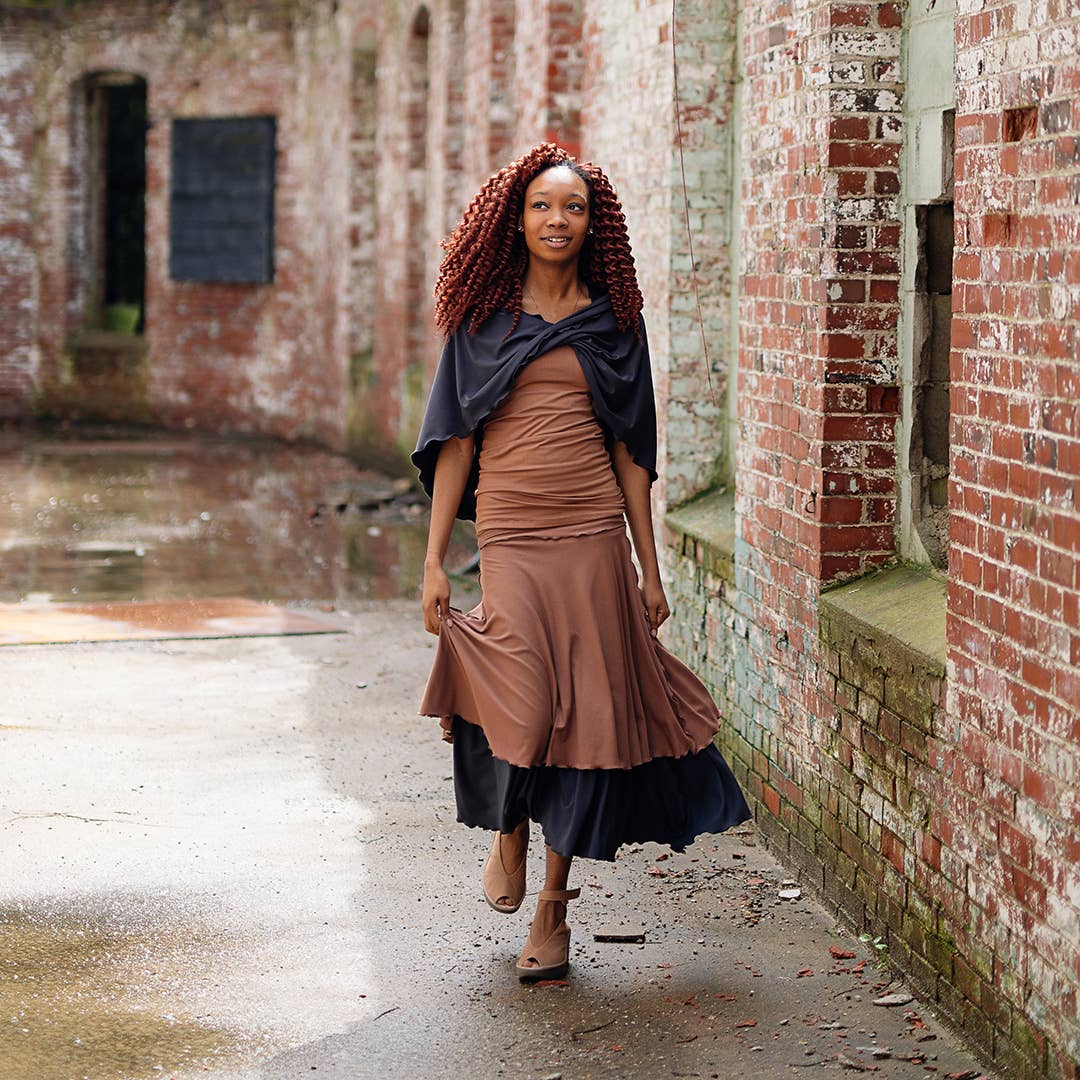 angelrox - ANGELROX® LADY FLIRT dress skirt cozy poncho