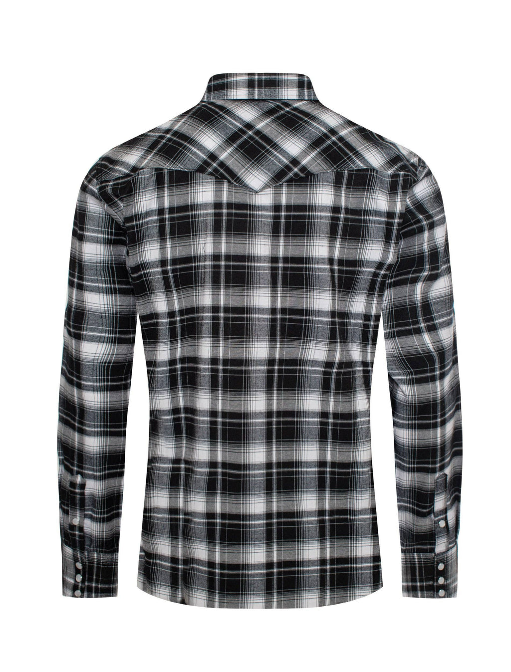 Rodeo Clothing - Chemises de flanelle western à manches longues et à boutons-pression pour hommes