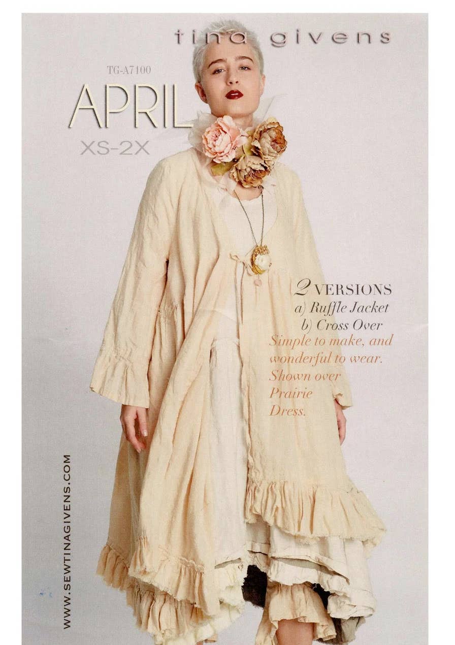 Tina Givens - APRIL JACKET OR CROSS OVER TUNIC TG-A7100
