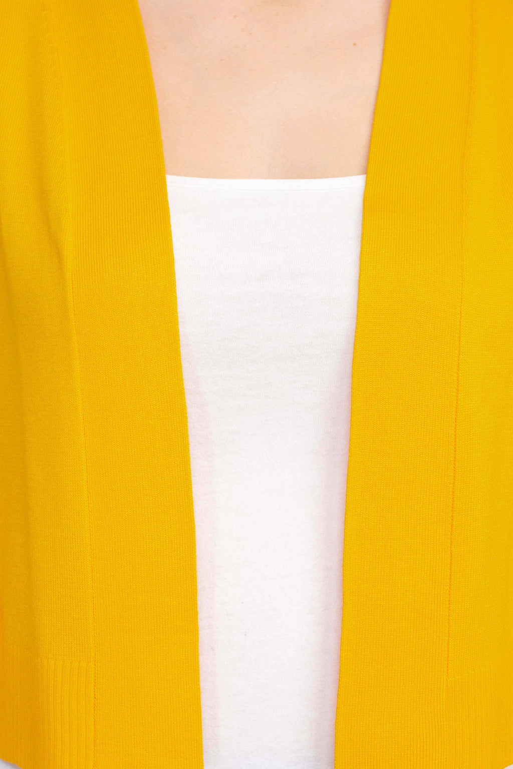 Immediate Apparel - Eclectic Studio Open Front Long Sleeve Cropped Rayon Bolero