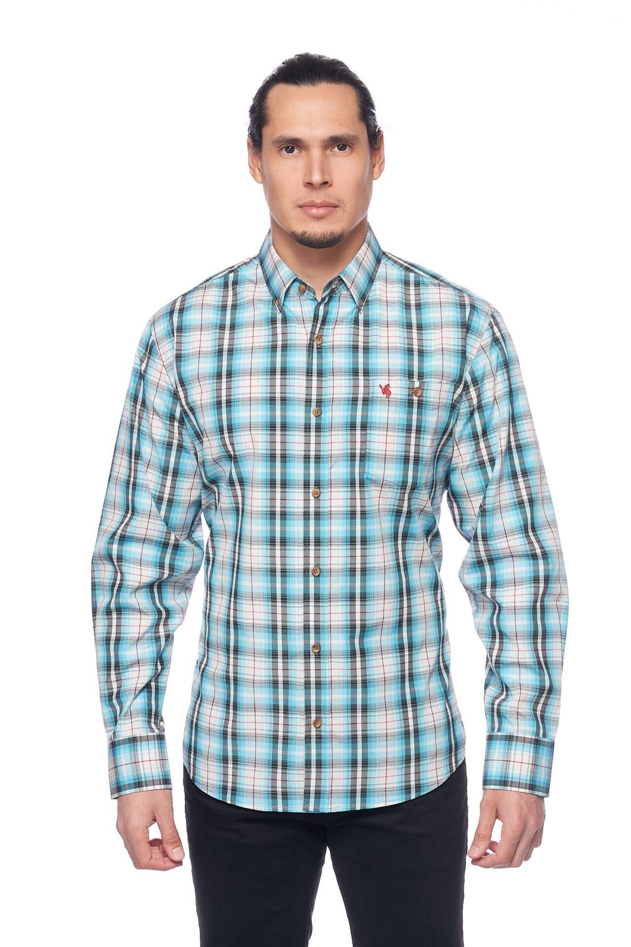 Rodeo Clothing - Men's Western Apparel Regular Fit Plaid shirts