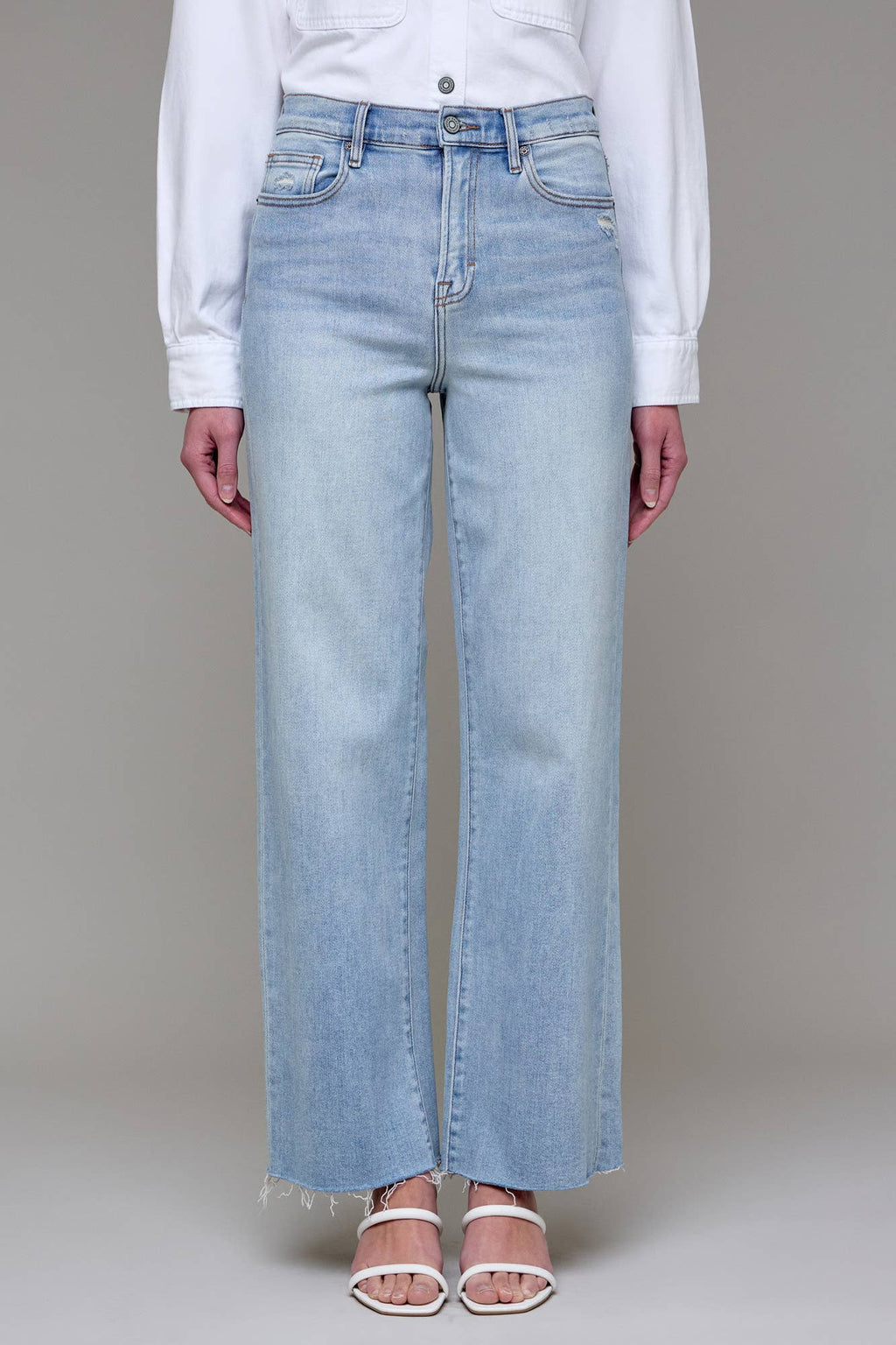 Hidden Jeans - Light Wash Clean Classic Stretch Dad Jean