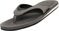 Eastern Off Price - Norty Men's Arch Support Sandal 42213 Grey Black