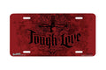 Airstrike - "Tough Love" - Decorative License Plate