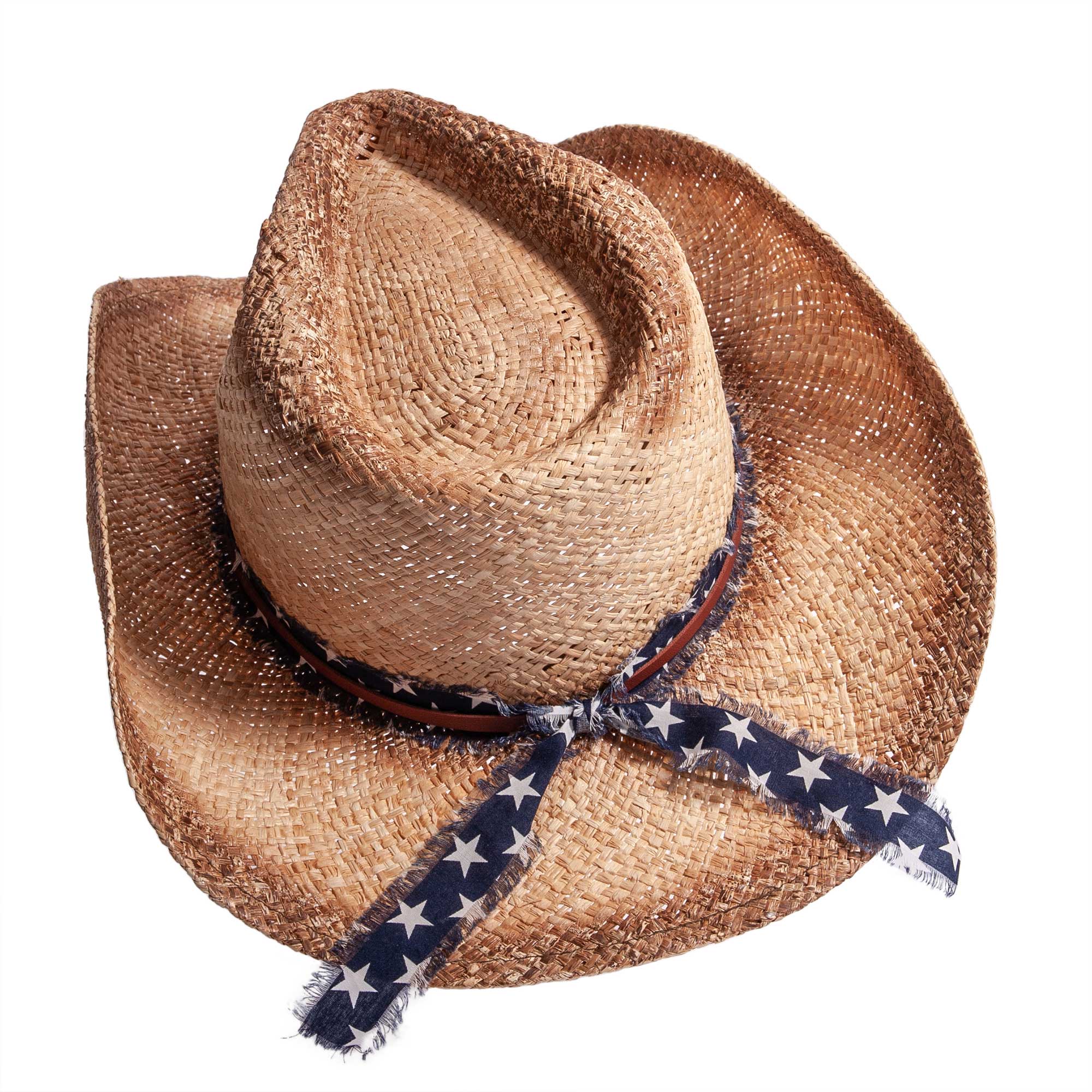 Lightweight Straw Cowboy Hat - Style Dusty