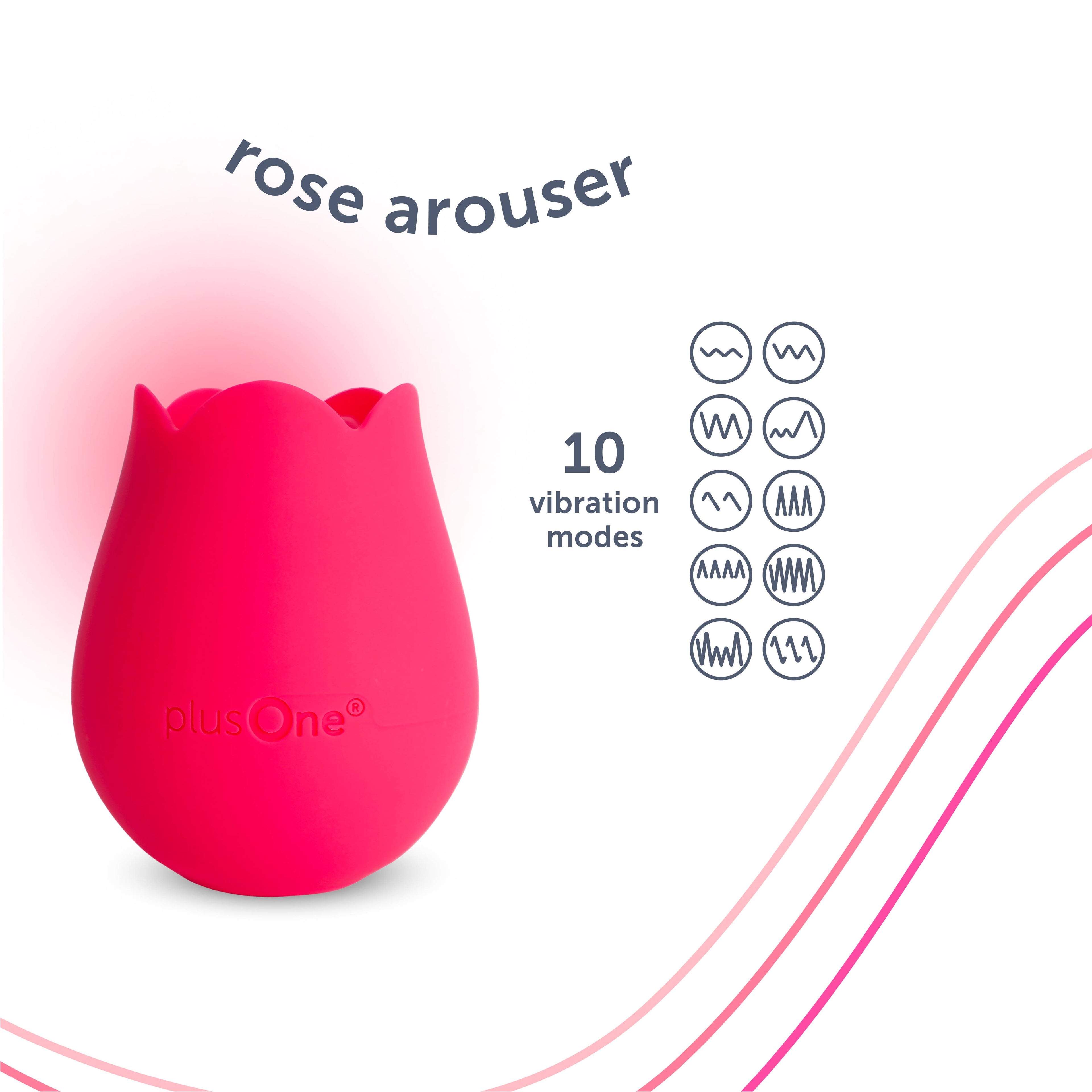 plusOne - Stimulateur Rose plusOne