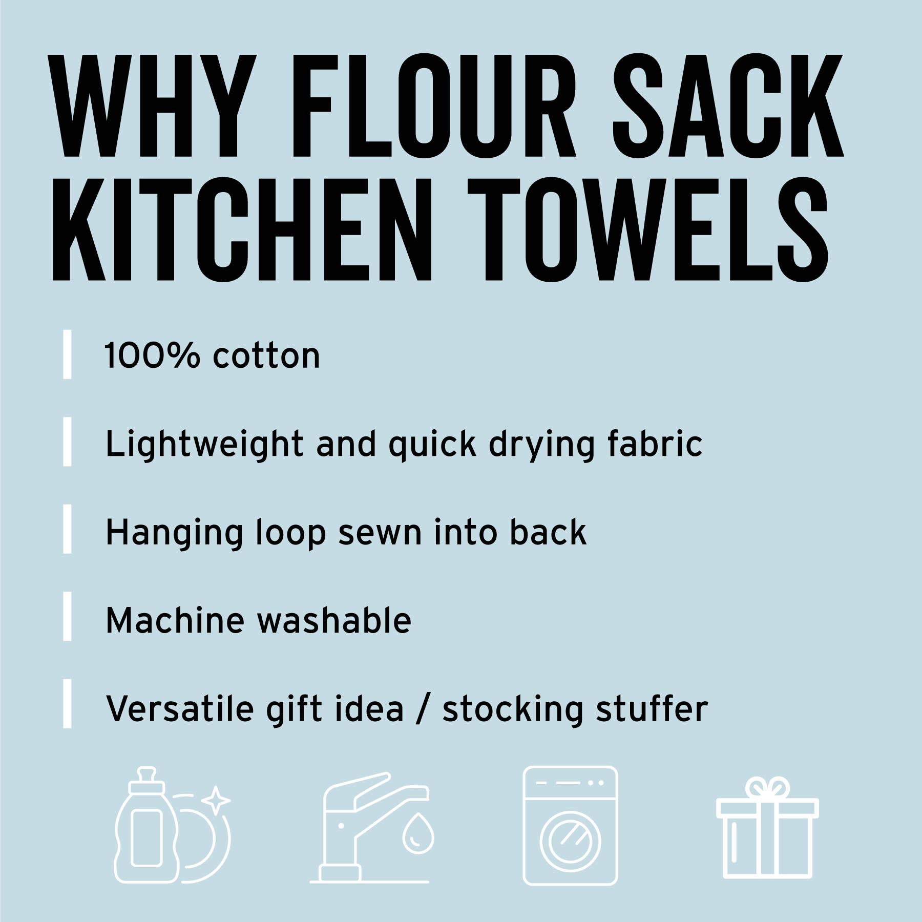 RubiaRojo - Wake Up. Kick Ass. Repeat. Inspirational Kitchen Tea Towel