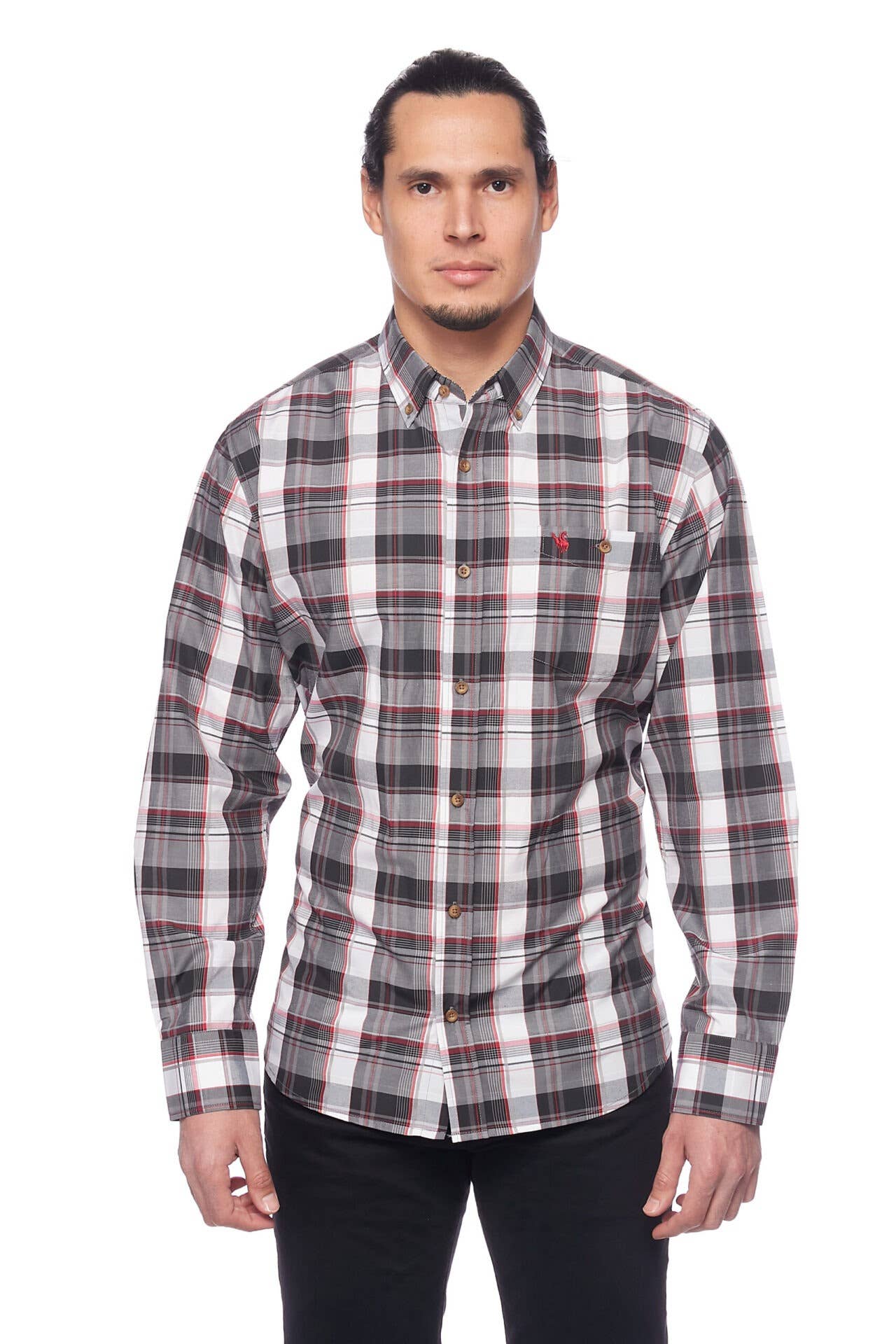 Rodeo Clothing - Men's Western Apparel Regular Fit Plaid shirts