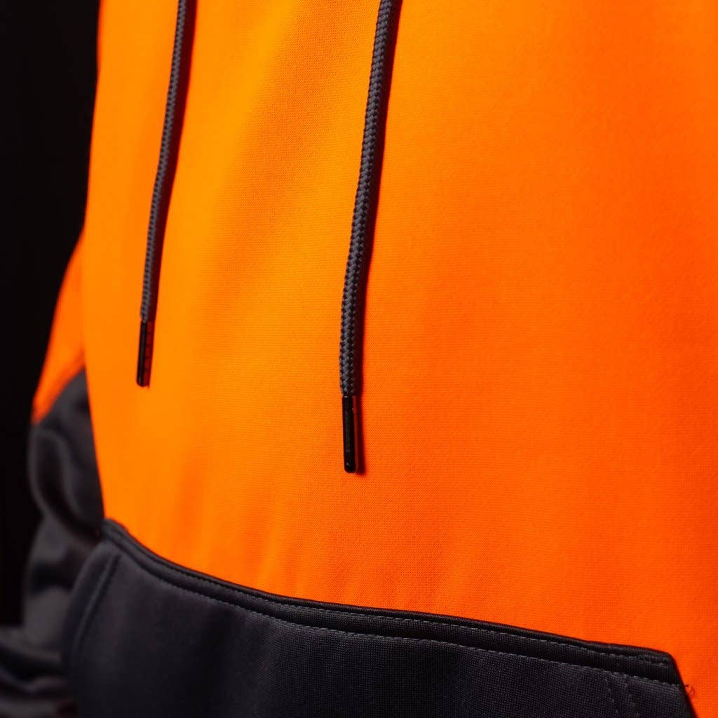 BAD WORKWEAR - BAD ESSENTIAL™ HI-VIS FLEECE HOODIE