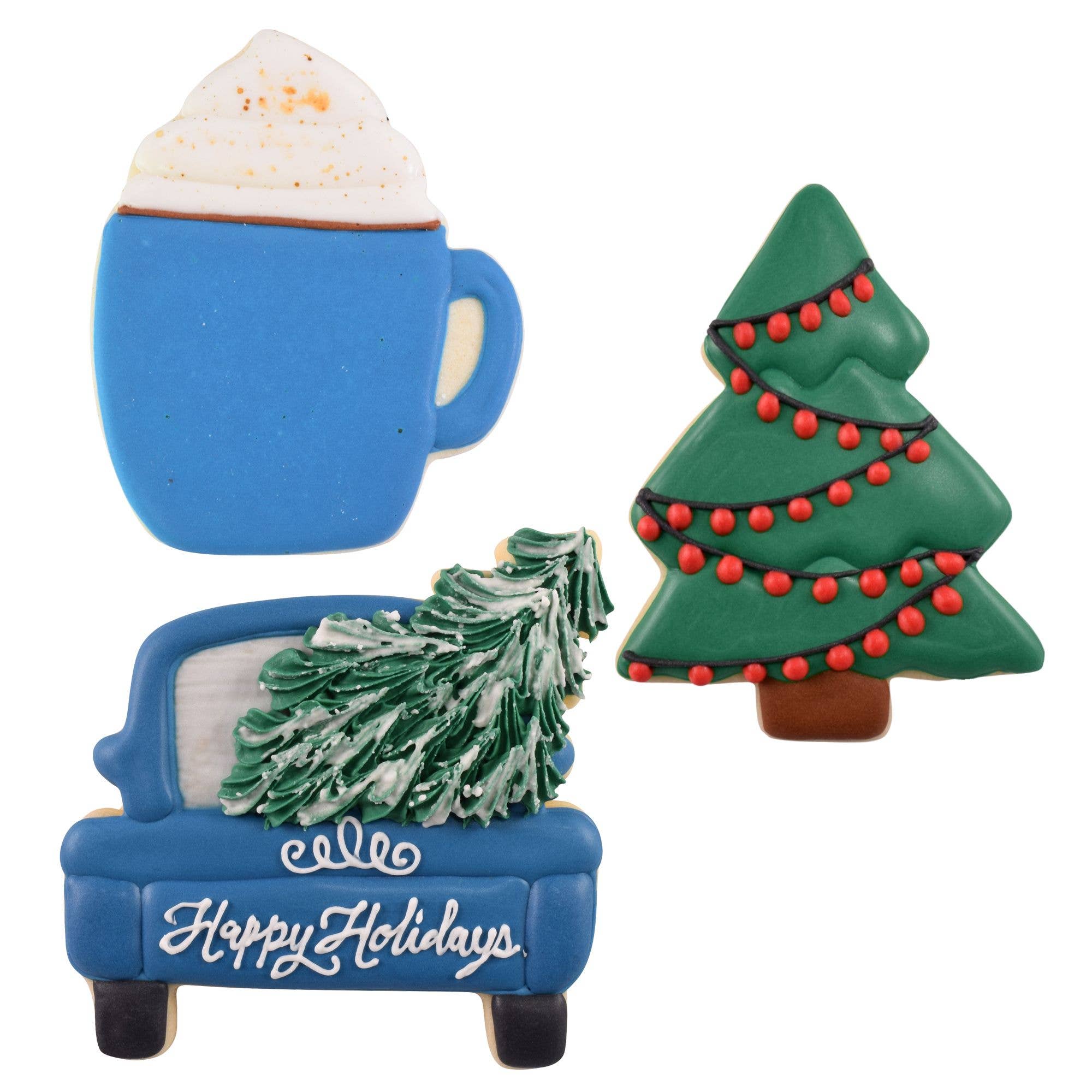 R&M International - Tree Farm 3 PC Cookie Cutter Set