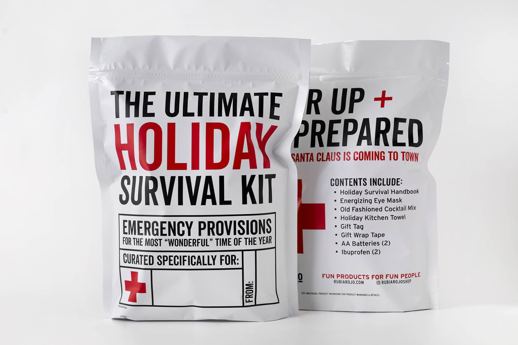 RubiaRojo - The Ultimate Holiday Survival Kit - Novelty Gift Set