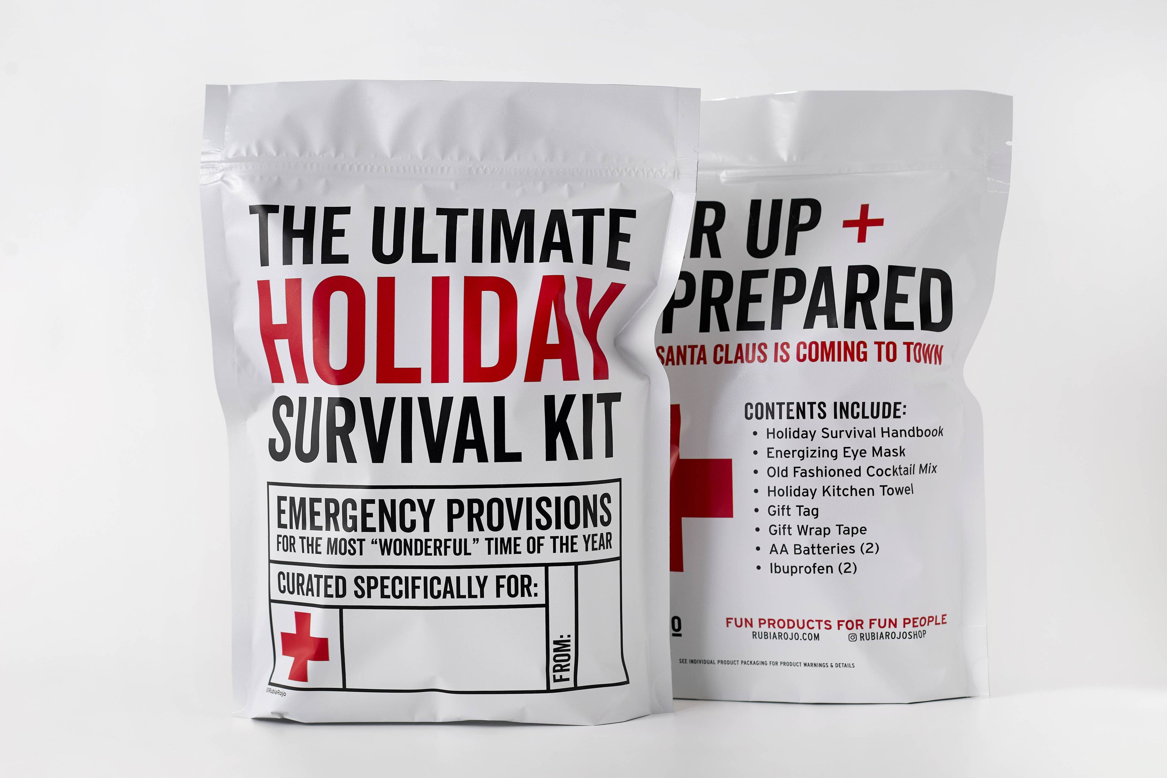 RubiaRojo - The Ultimate Holiday Survival Kit - Novelty Gift Set