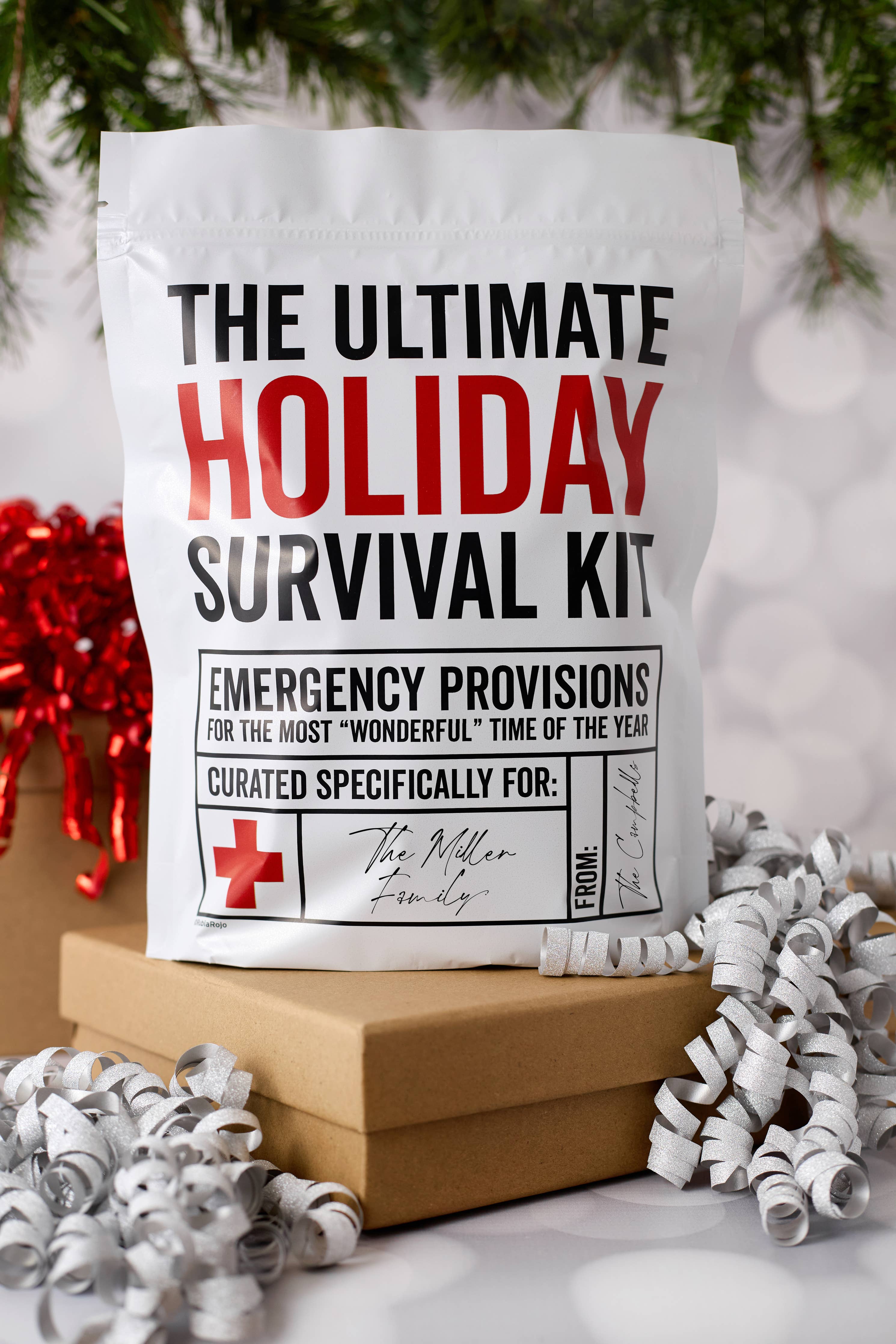 RubiaRojo - The Ultimate Holiday Survival Kit - Novelty Gift Set