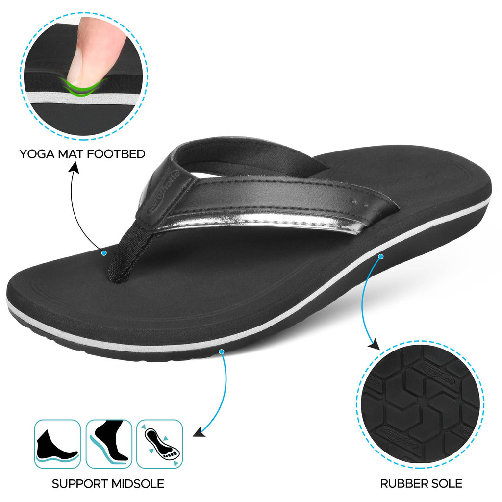 Aerothotic - OPAL CUSHION SOFT FLIP FLOP COMFORTABLE SANDALS FOR WOMEN