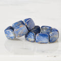 Hot Girls Pearls-Freezable Cooling Jewelry - Blue Lapis Chicklet Cooling Bracelet