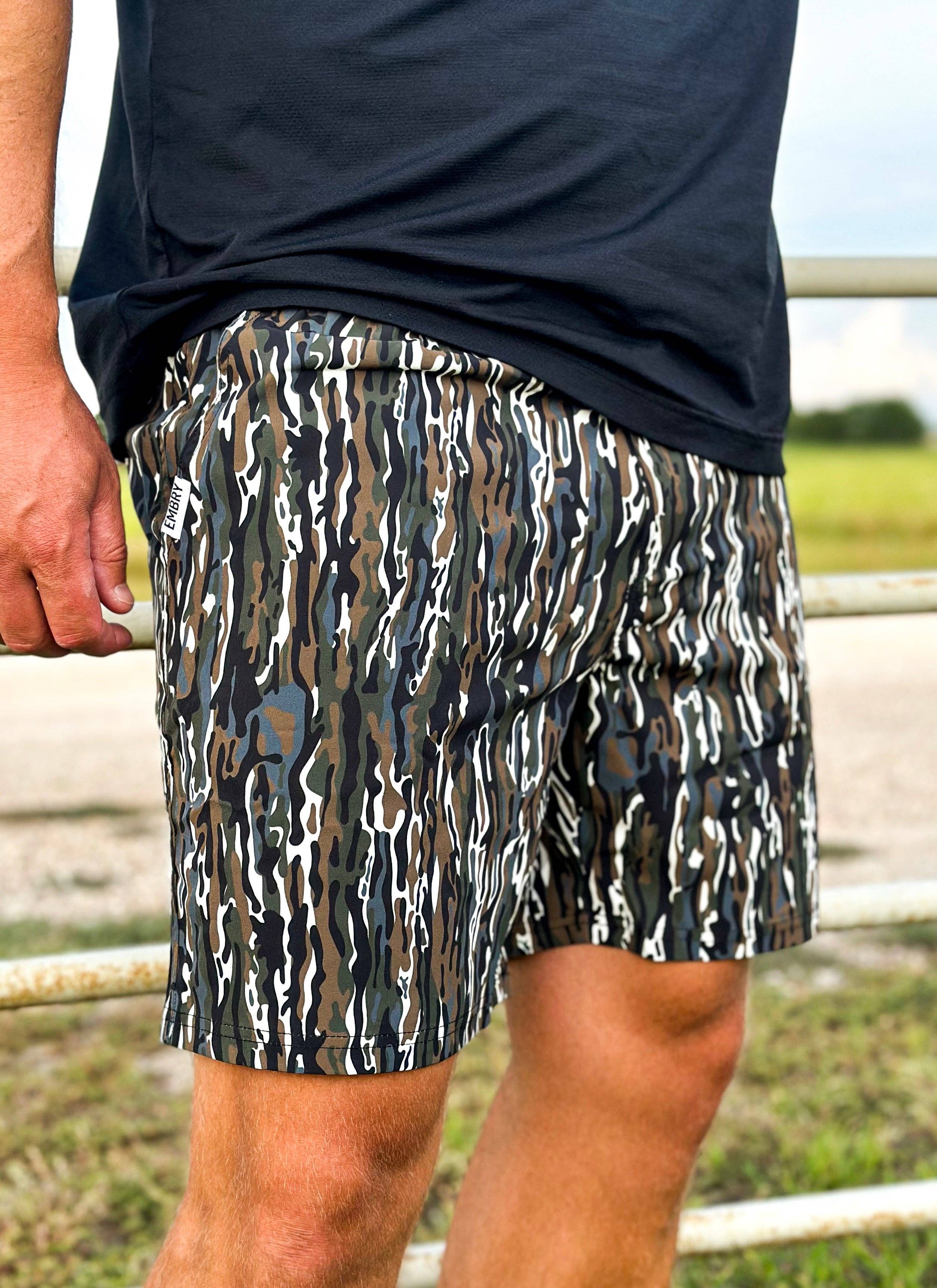 Embry Outdoors - Ranch Camo "All Day" Shorts