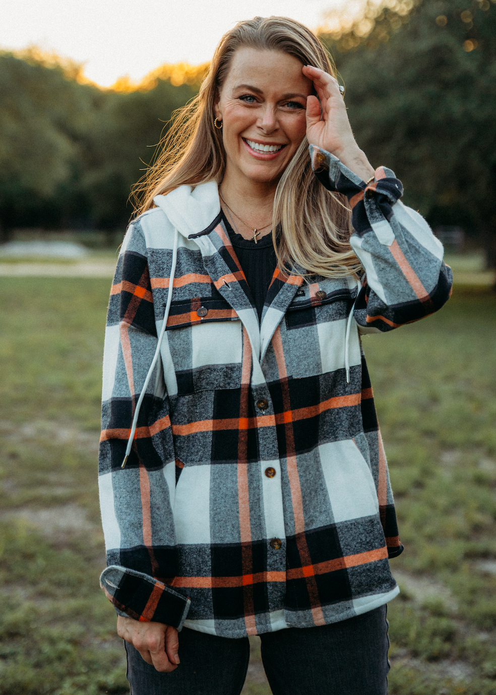 Yee Yee - Fireside Hooded Flannel