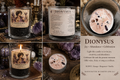 Dionysus God Tea Light Candle Set
