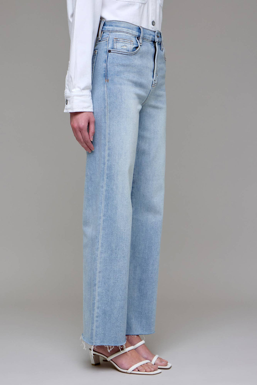 Hidden Jeans - Light Wash Clean Classic Stretch Dad Jean