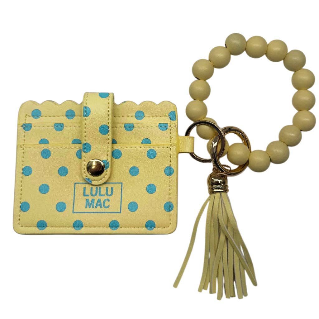 Lulu Mac - Beaded Wristlet ID Wallet