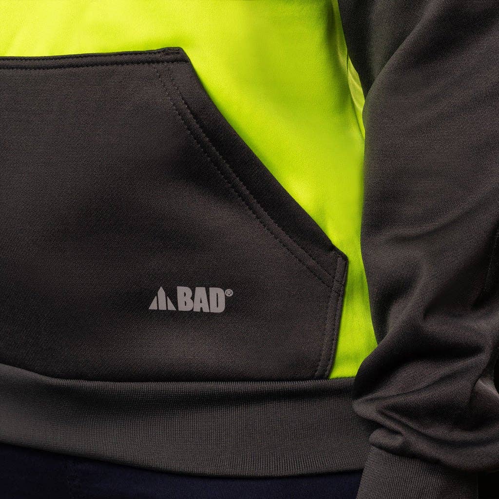 BAD WORKWEAR - BAD WOMENS ESSENTIAL™ HI-VIS FLEECE HOODIE