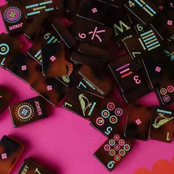 American Mahjong Tiles – Handcrafted Tortoiseshell Set - modarislife