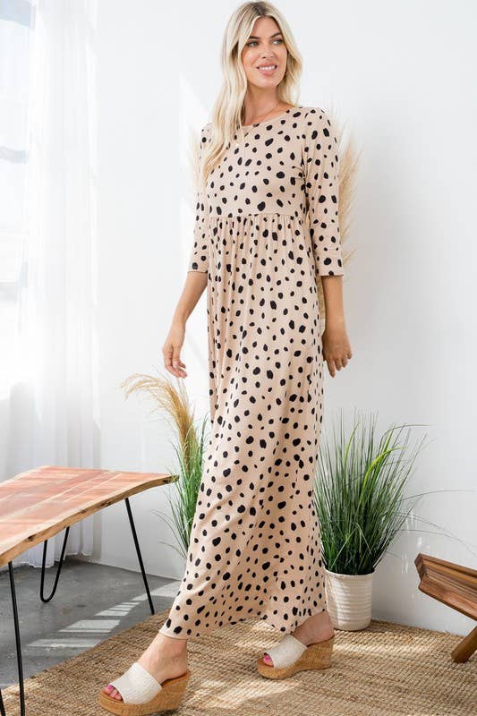 Rose Mellow Fashion - Maxi Dress
