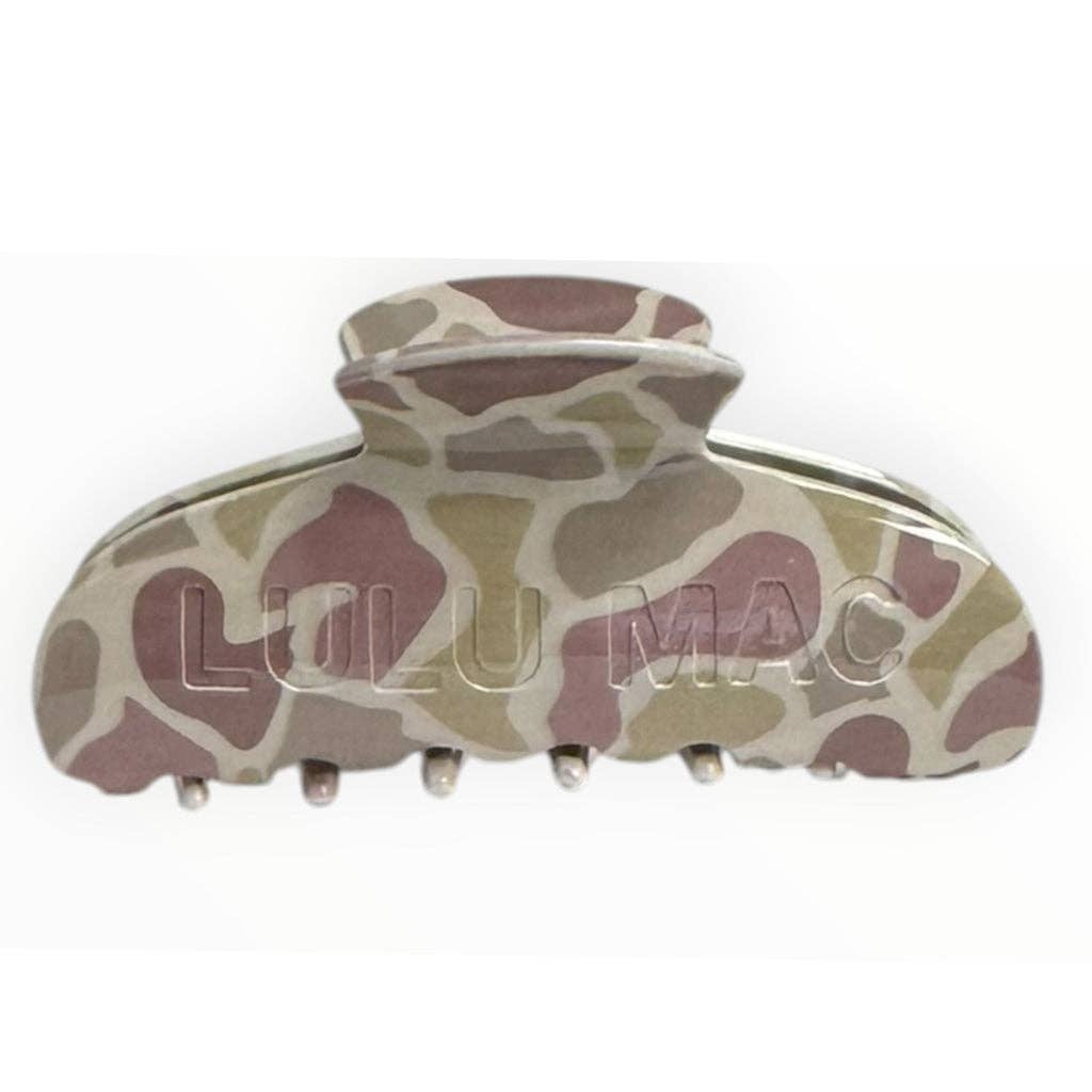 LULU MAC - HAIR CLIPS - Light Camo