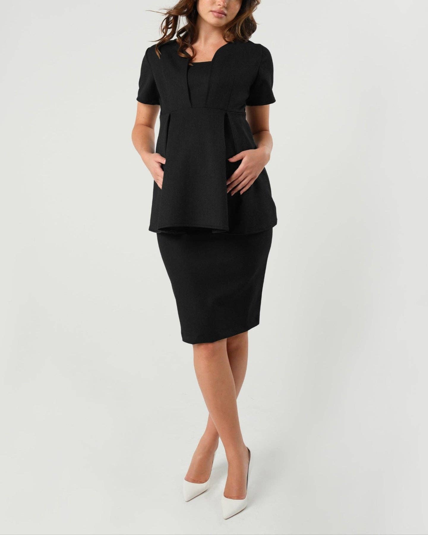 MARION - Sloan Maternity Pencil Skirt