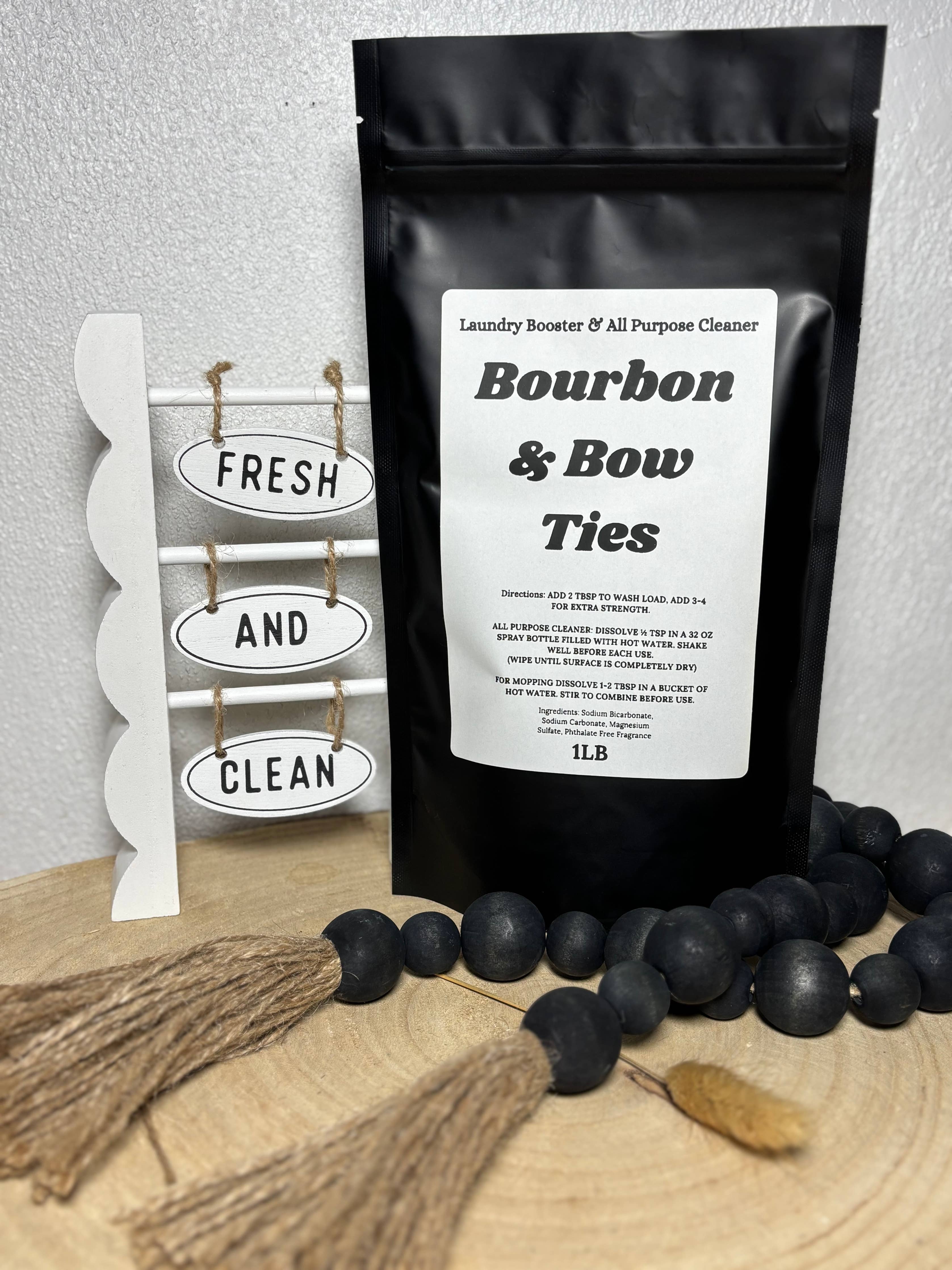Pink August - Bourbon & Bow Ties Laundry Powder & All Purpose Cleaner