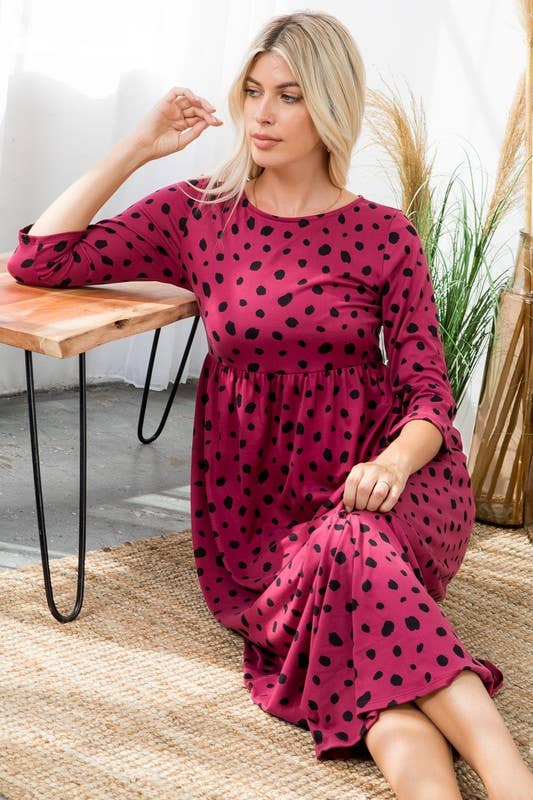Rose Mellow Fashion - Maxi Dress