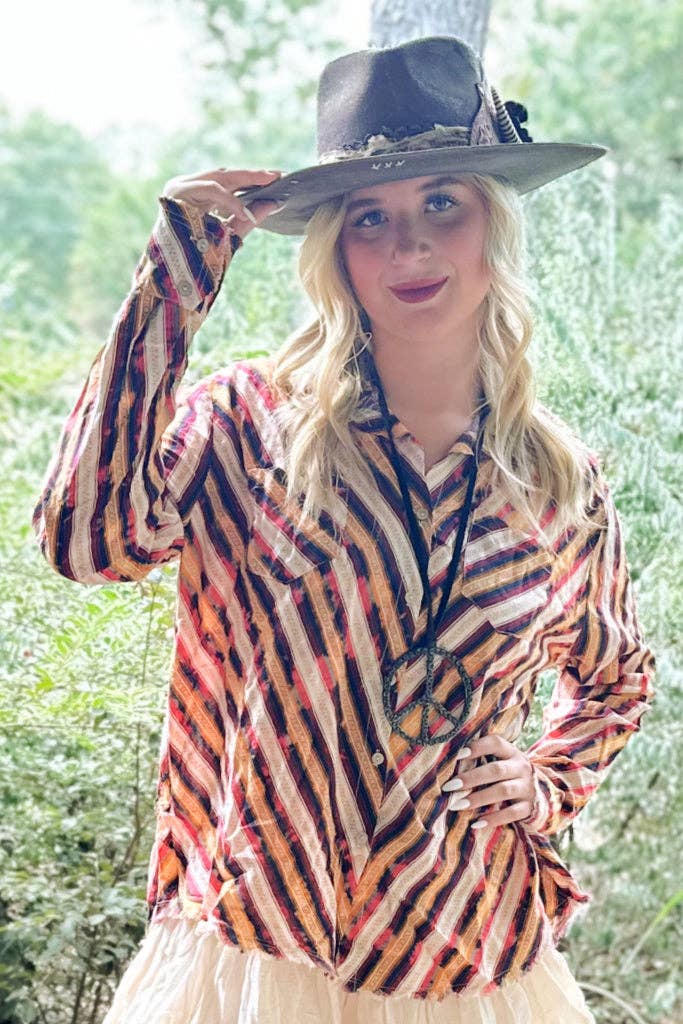 Jaded Gypsy - Fade Away Top - Golden