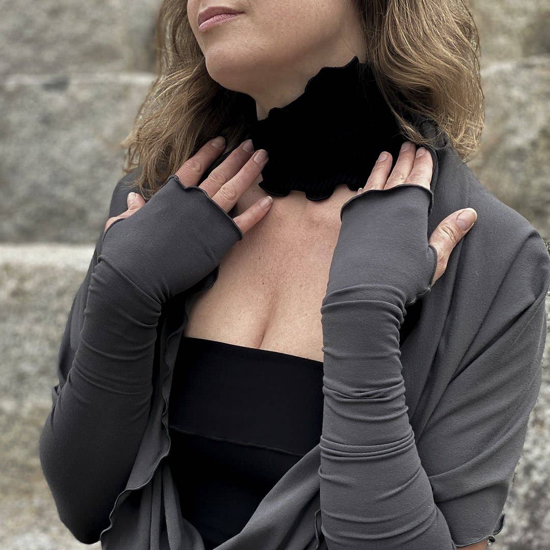angelrox - ANGELROX® OPERA SLEEVES bamboo fingerless gloves