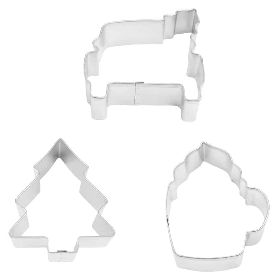 R&M International - Tree Farm 3 PC Cookie Cutter Set