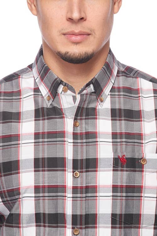 Rodeo Clothing - Men's Western Apparel Regular Fit Plaid shirts