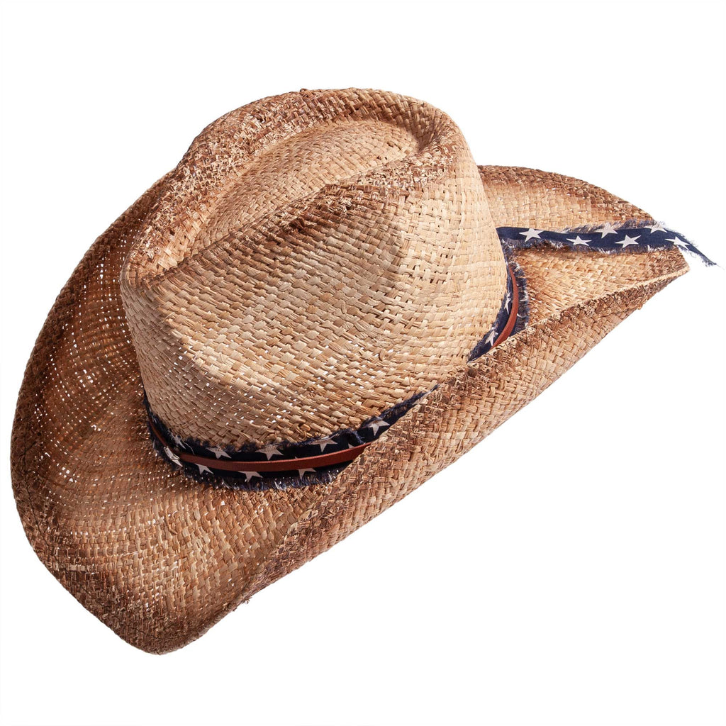 Lightweight Straw Cowboy Hat - Style Dusty