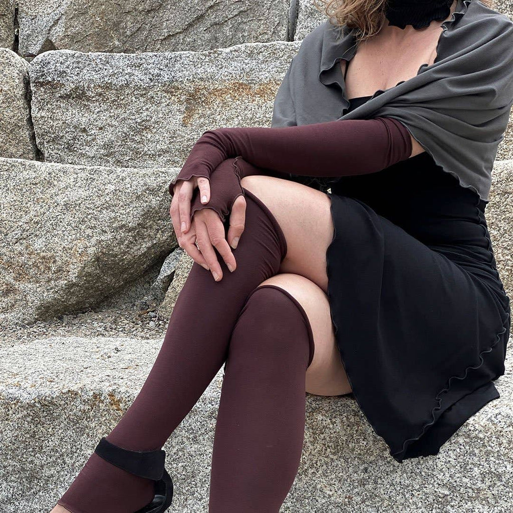 angelrox - ANGELROX® OPERA SLEEVES bamboo fingerless gloves