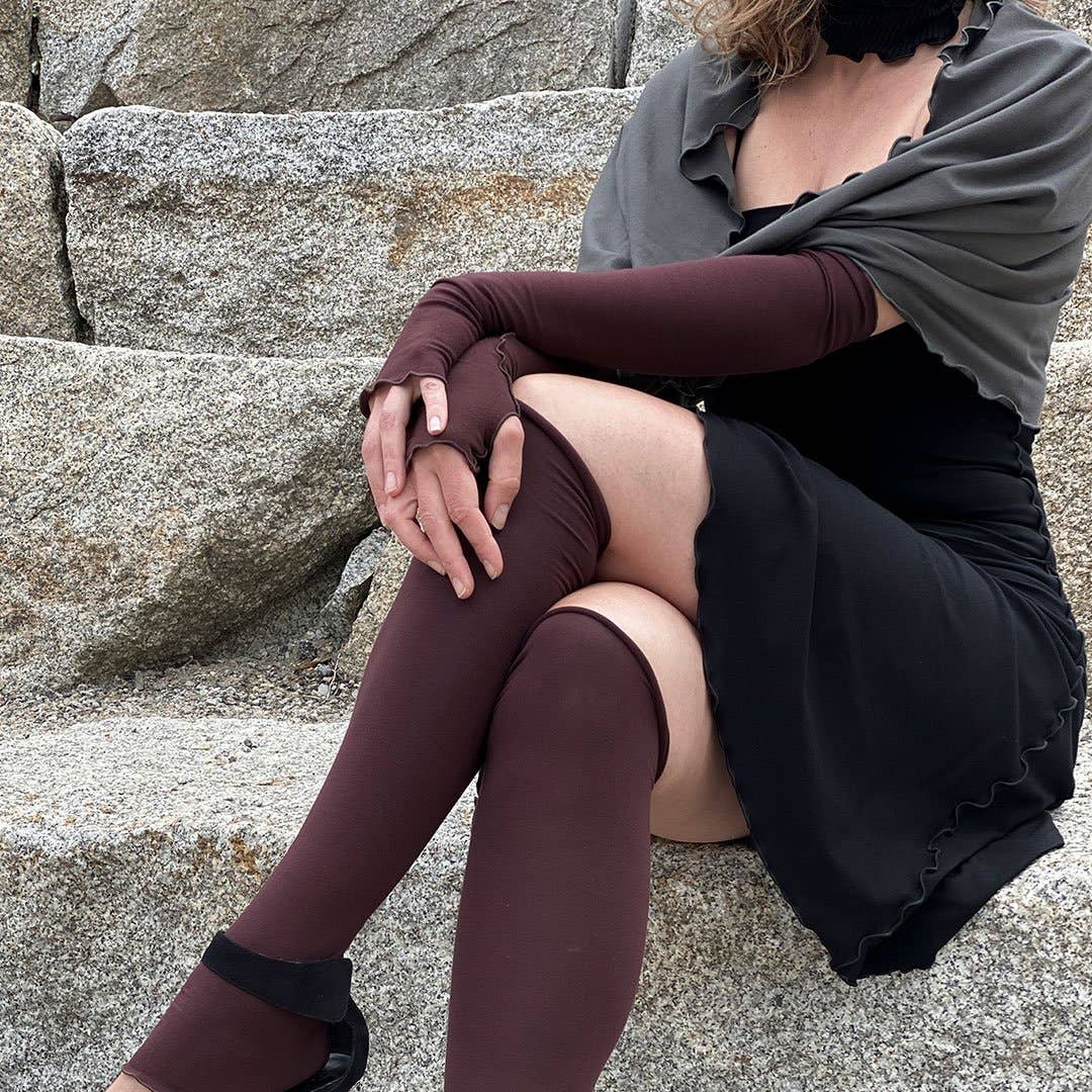 angelrox - ANGELROX® OPERA SLEEVES bamboo fingerless gloves