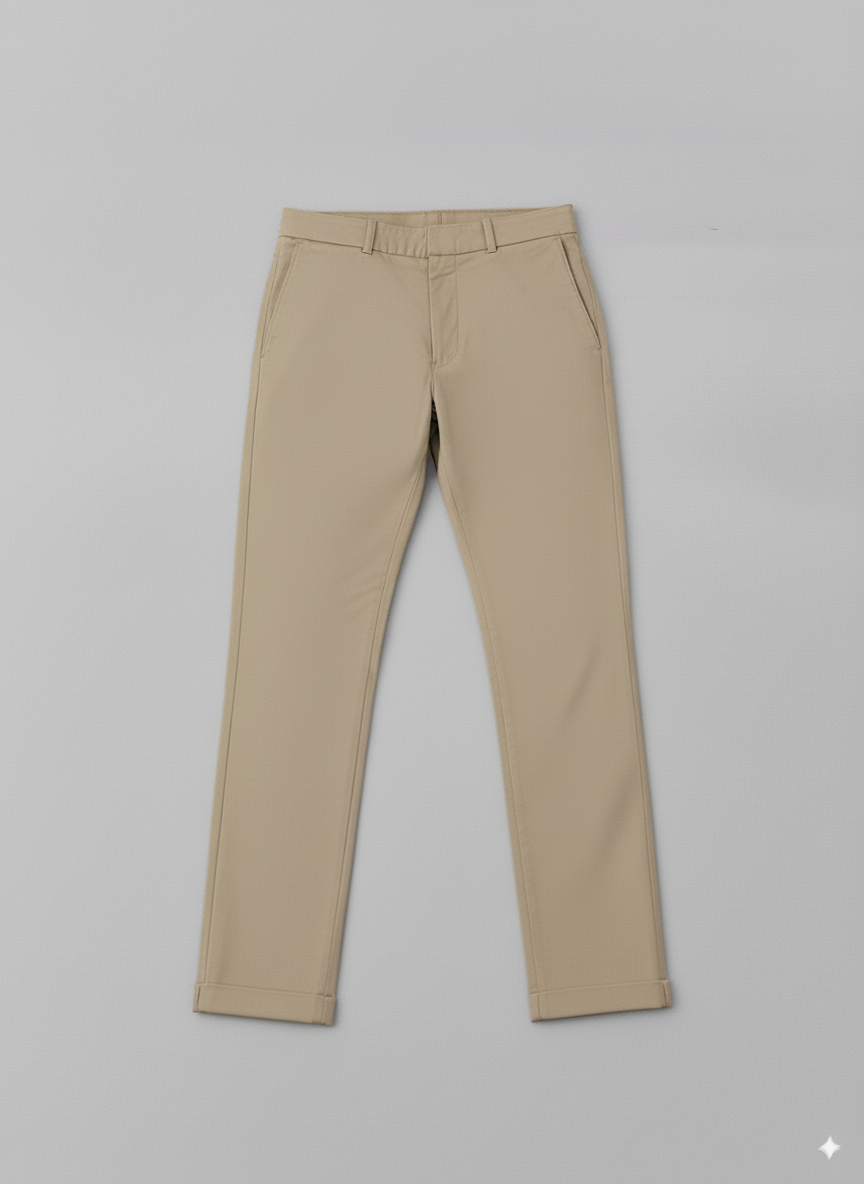 Hawk's Bay - Hawks Bay New Chino Stretch Twill Pants (KHAKI)