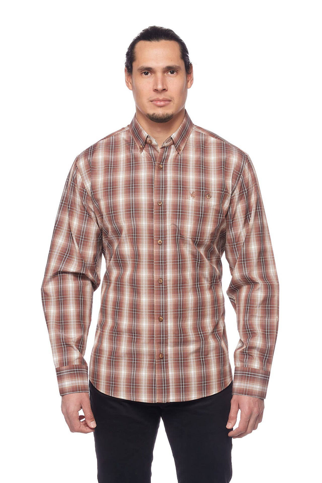 Rodeo Clothing - Men's Western Apparel Regular Fit Plaid shirts