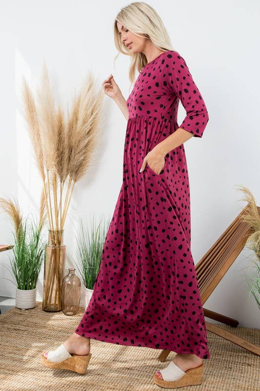 Rose Mellow Fashion - Maxi Dress