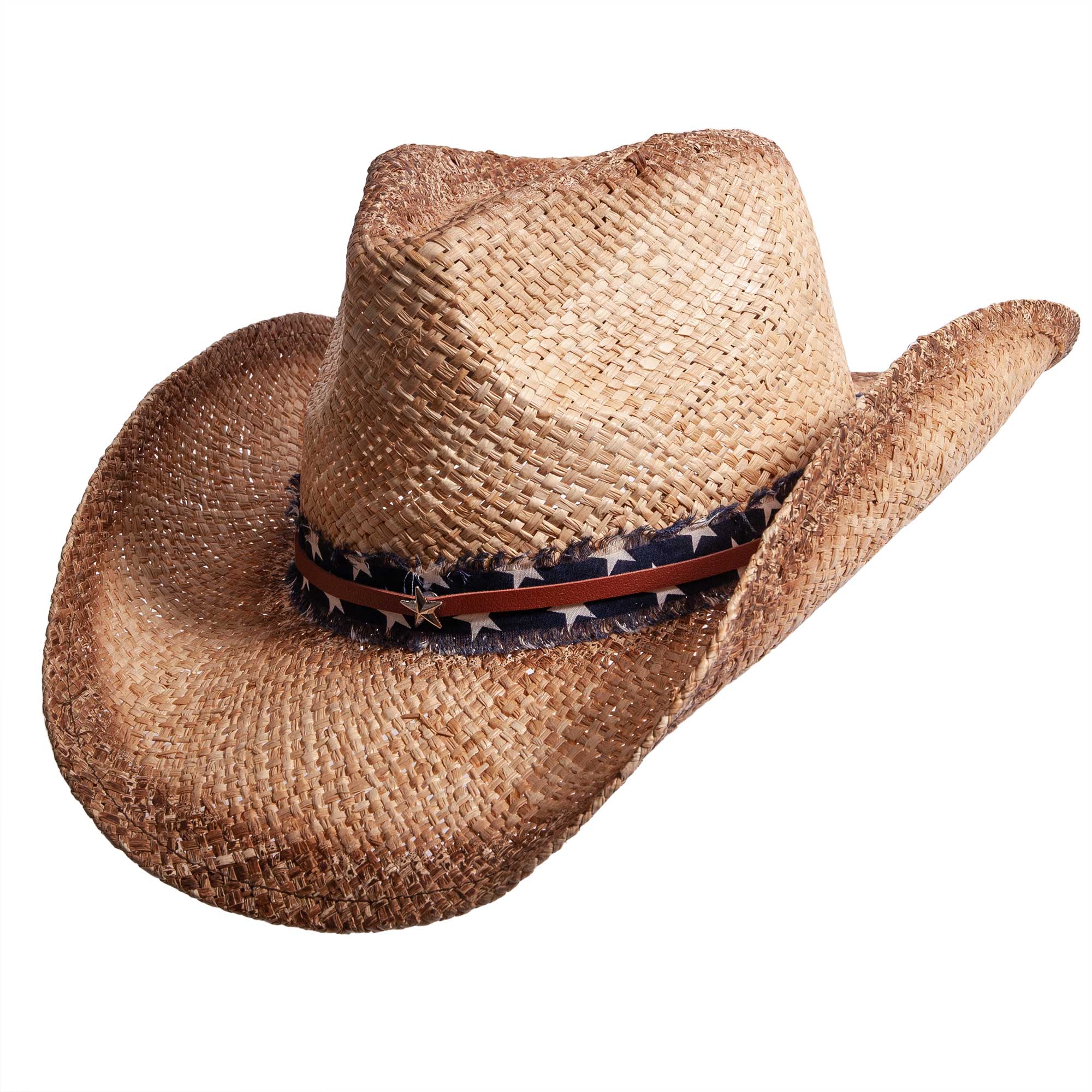 Lightweight Straw Cowboy Hat - Style Dusty
