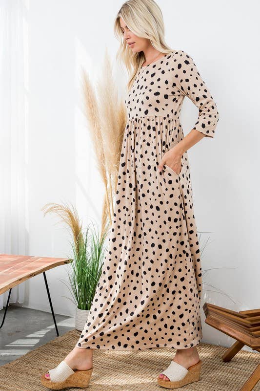 Rose Mellow Fashion - Maxi Dress