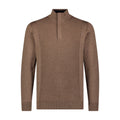 Luchiano Visconti - Quarter Zip Multi Panel Sweater