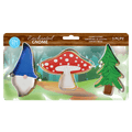 R&M International - Enchanted Gnome 3 PC Cookie Cutter Set
