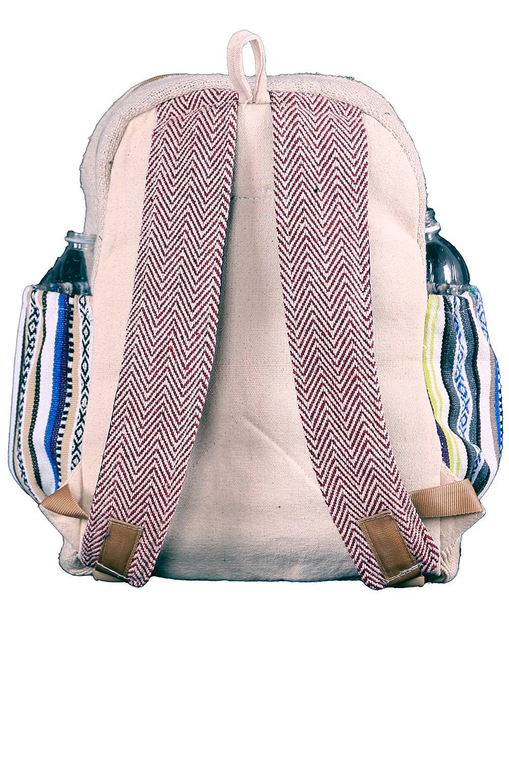 Woven Hemp Backpack