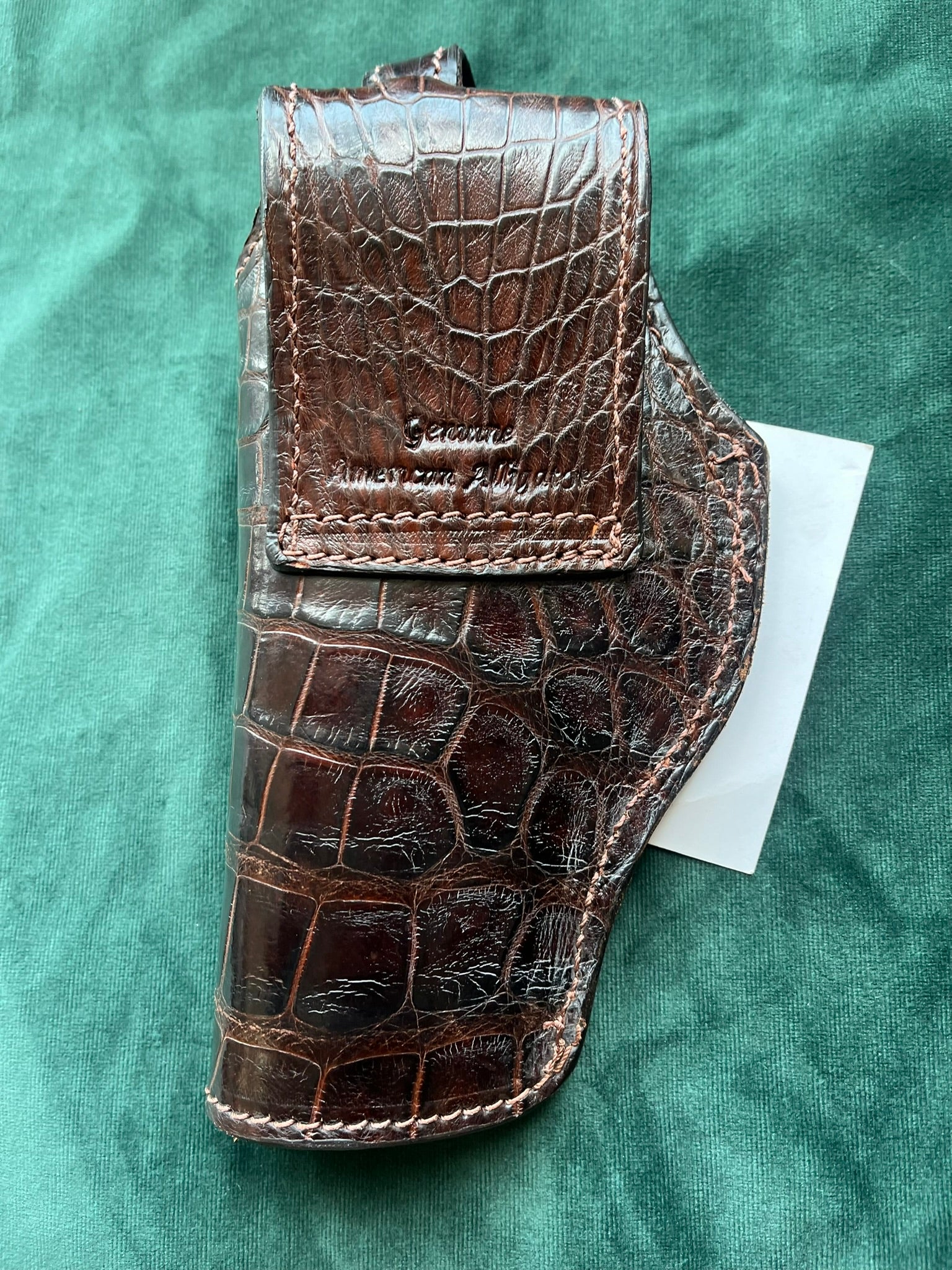 Wild American Alligator gun holster