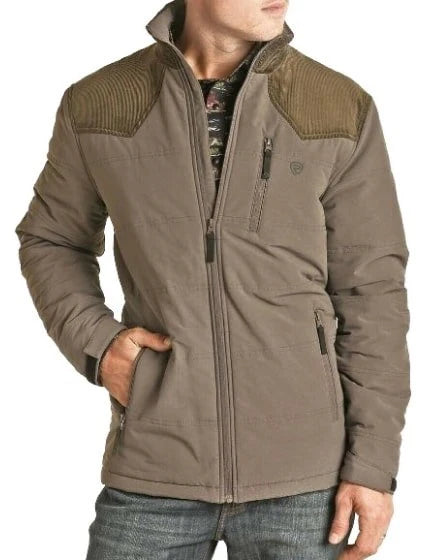 Rock & Roll Men's Jacket Vintage '46 Quilted Performance Corduroy