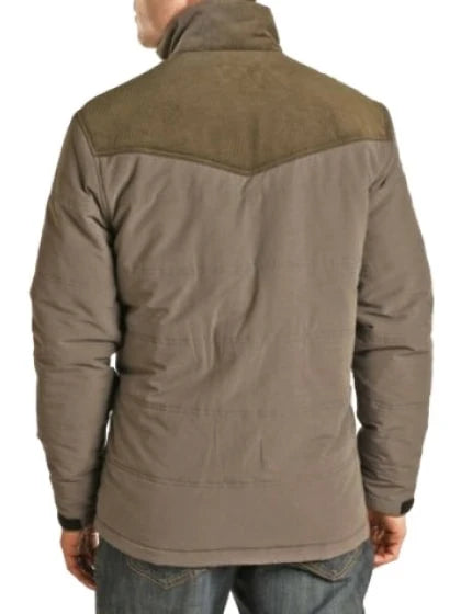 Rock & Roll Men's Jacket Vintage '46 Quilted Performance Corduroy