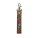 Turquoise Daydreams Key Fob In Blue and Brown